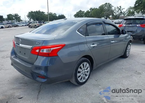 2017 Nissan Sentra Sv из США, поврежденный, VIN 3N1AB7AP9HY308338